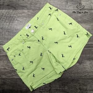 crown & ivy Flamingo Shorts Size 4